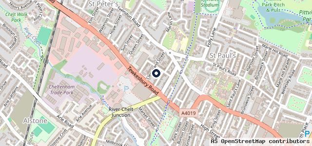 Map showing the location of Dave Masons Motors