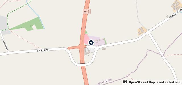 Map showing the location of Helix automotive
