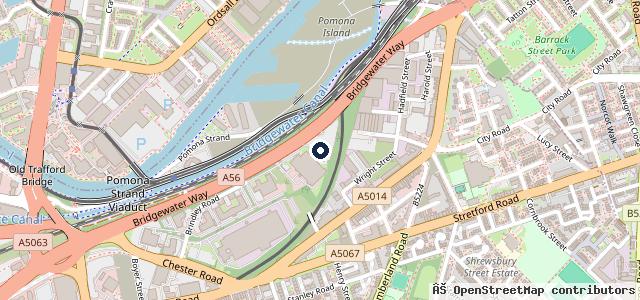 Map showing the location of Group 1 Volkswagen Manchester | Manchester