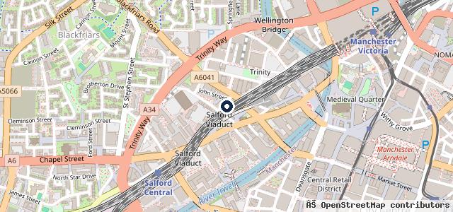 Map showing the location of Mcr Fast Fix