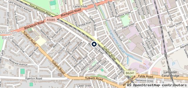 Map showing the location of Kjm Superbike | Wigan