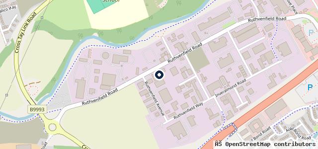 Map showing the location of ATS Euromaster Perth