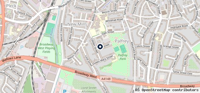 Map showing the location of B & S Autos