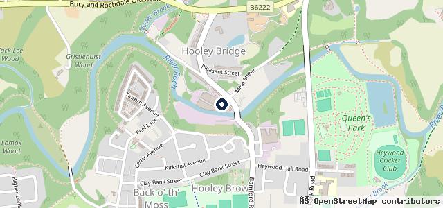 Map showing the location of Heap Bridge MOT Centre Ltd