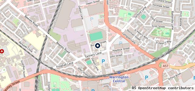 Map showing the location of Central MOT Centre Ltd