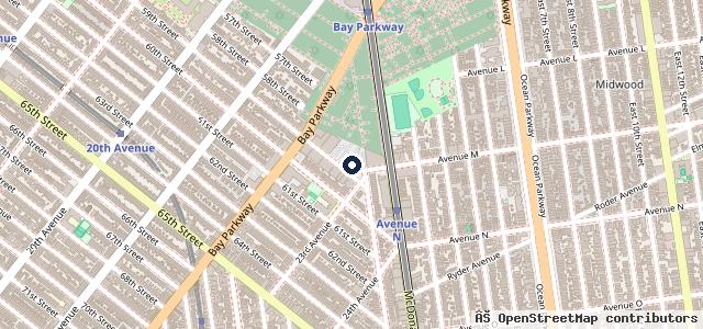 Map showing the location of Executive Collision Llc