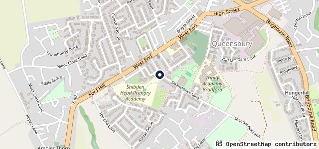 Map showing the location of E L A Motors
