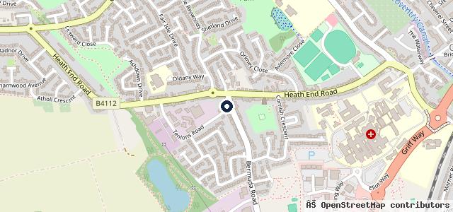 Map showing the location of J D Autos