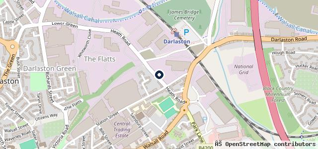 Map showing the location of Stephen Whitehouse