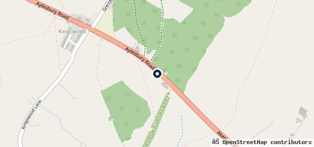 Map showing the location of Lodge Garage | Aylesbury