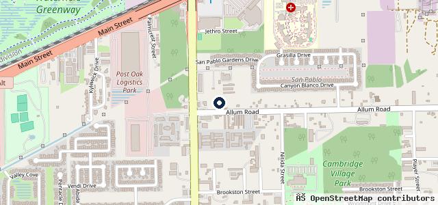 Map showing the location of Advanced Auto Tech