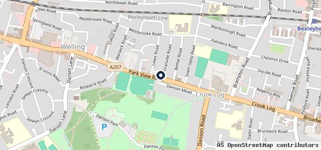 Map showing the location of WJ King Group