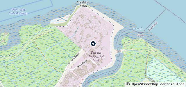 Map showing the location of JW MOT Centre