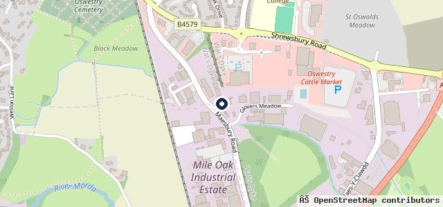 Map showing the location of Mr C's Vehicle Technicians