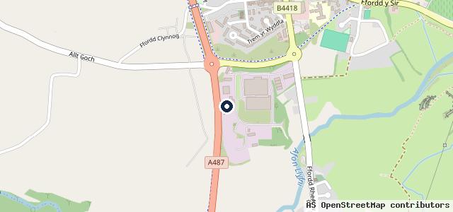 Map showing the location of Garej Arwyn Cyf | Caernarfon