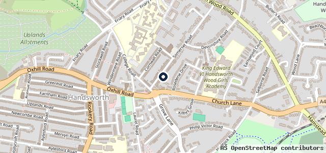 Map showing the location of Somerset Auto's