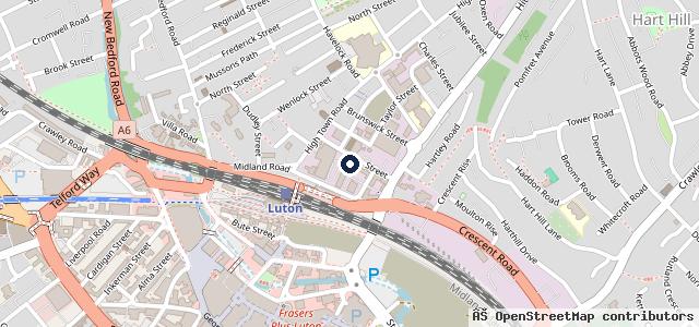 Map showing the location of Union Street Autos & Diesel Work Shop