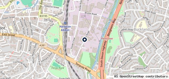 Map showing the location of Abbot Commercials Ltd