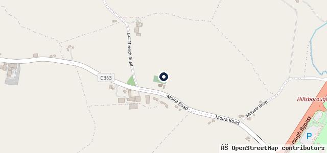 Map showing the location of Stephen Robinson LTD | Hillsborough