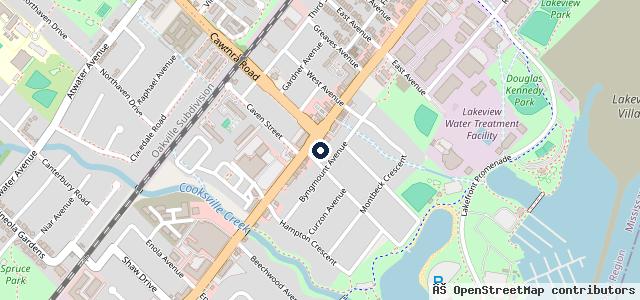Map showing the location of Carwin Service Centre