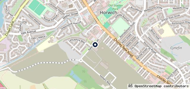 Map showing the location of The Works Garage | Bolton
