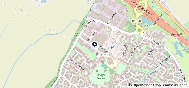 Map showing the location of Elliotts