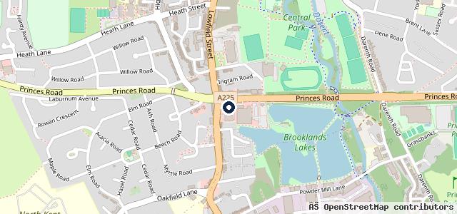 Map showing the location of Beadles Group