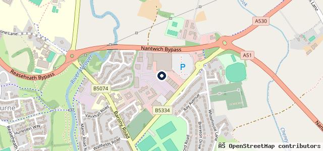 Map showing the location of D&D Tyres