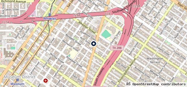 Map showing the location of Midtown Auto Service