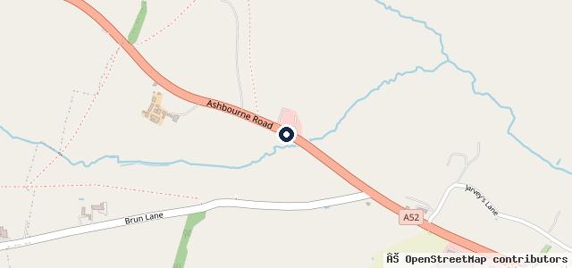 Map showing the location of Bowbridge Garage LTD