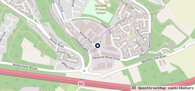 Map showing the location of Lordswood Car & Commercials Ltd