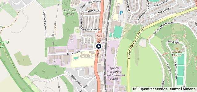 Map showing the location of Boro Tyres Autocentres | Scarborough