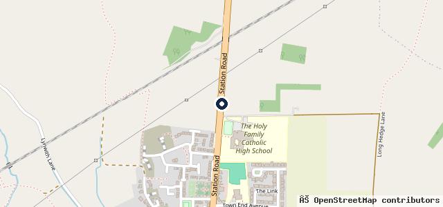 Map showing the location of Carlton Colville Service Station | Lowestoft