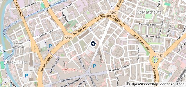 Map showing the location of City Centre МОТs