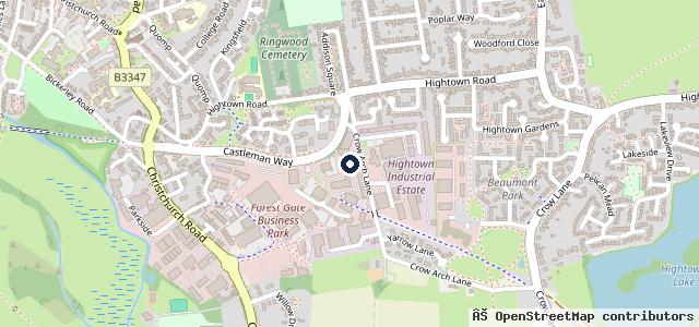 Map showing the location of Ringwood Motor Co Ltd