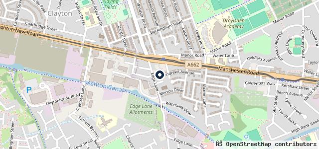 Map showing the location of Noone Motors Body Ltd