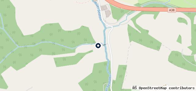 Map showing the location of Castle Motors | Liskeard