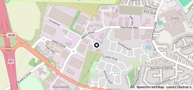 Map showing the location of GW Auto Centre