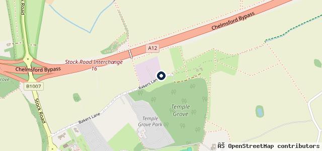 Map showing the location of Allan's Autos | Chelmsford