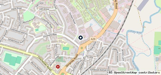 Map showing the location of Bognor Motors - Bognor Regis