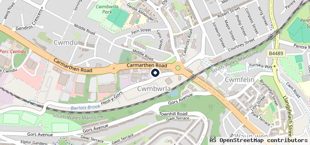 Map showing the location of BMW Trainer