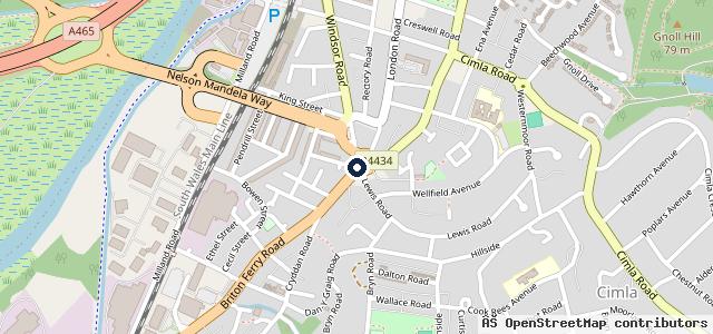 Map showing the location of A & S Tyres Limited