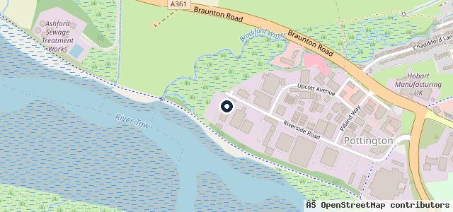 Map showing the location of Barum Autofix