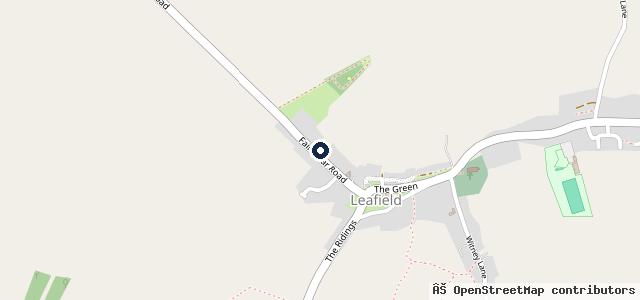Map showing the location of C & R O Carpenter, Wychwood Garage