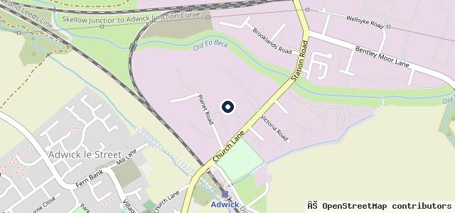 Map showing the location of Anthony Robson Commercial Sales & Repairs Limited