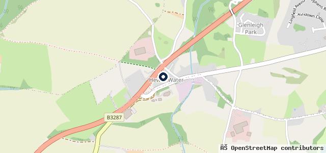 Map showing the location of Hewaswater group Ltd