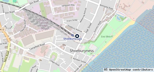 Map showing the location of Martin Motor Engineers