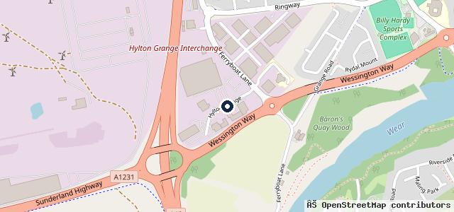 Map showing the location of Jay AMG &amp; Mercedes Sunderland | Sunderland