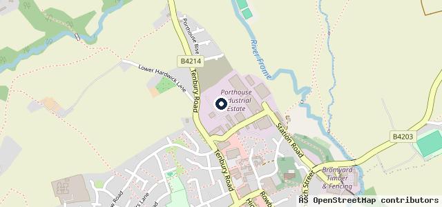 Map showing the location of C7 Auto Solutions