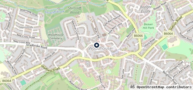 Map showing the location of Savoy Autocentres